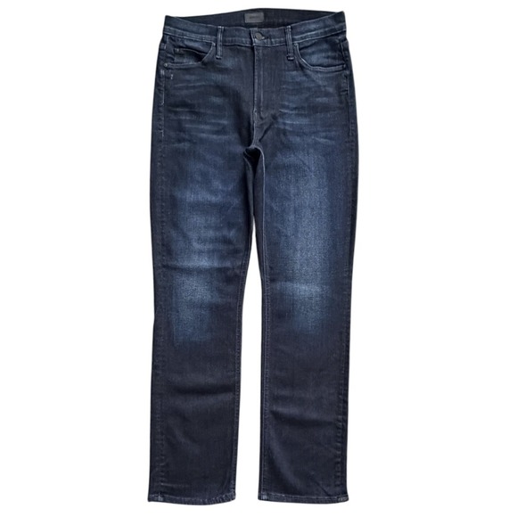 MOTHER Denim - Mother Dazzler Ankle Jeans Women 30 Blue Now Or Never Mid Rise Stretch Denim USA